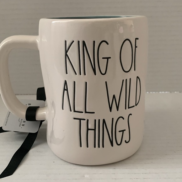 Rae Dunn Where the Wild Things Are King of all Wild Things Coffee Mug NEW - Picture 2 of 2